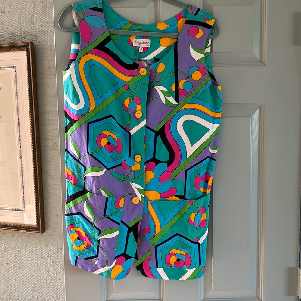 Byblos vintage tunic top 42 beautiful